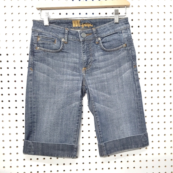 Kut from the Kloth Bermuda Shorts, size 2 - Picture 1 of 13